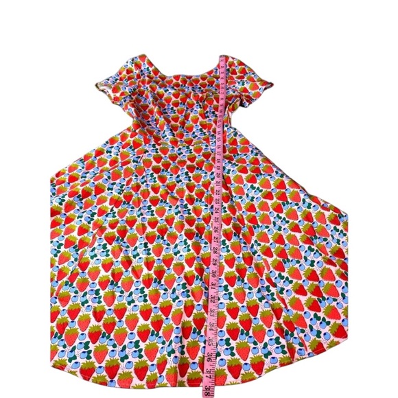 EVA ROSE Strawberry Print Dres - Picture 6 of 11